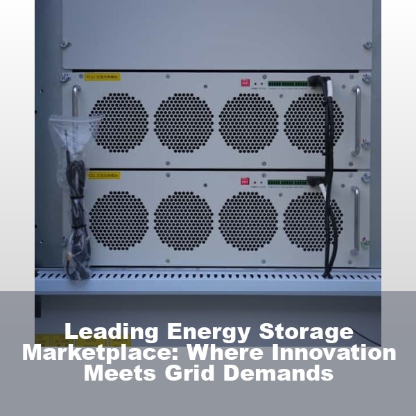 Leading Energy Storage Marketplace: Where Innovation Meets Grid Demands